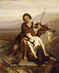 Trost in der Trauer, um 1852